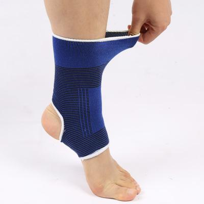 China Performance Support Sales Whole Sapphire Blue Ankle Brace Knit To Keep Warm Sports Activities Ankle Foot Brace for Men and Women for sale