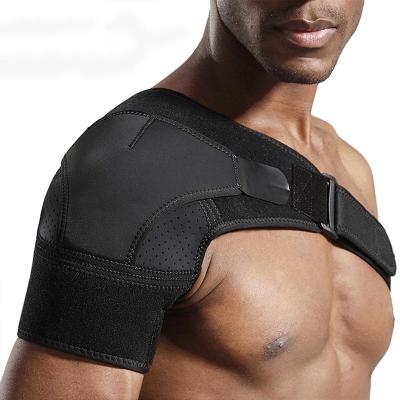 China Amazon Selling Shoulder Brace Warm Breathable Adjustable Compression Safety Multi-Layer Soft And Comfortable Shoulder Brace for sale