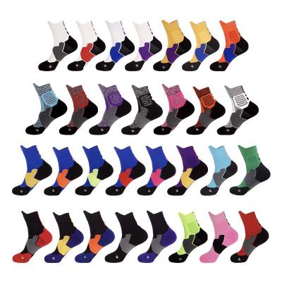 China Wholesale Breathable Professional Basketball Adult Socks Sweat Absorbent Snug Fit Soft Bottom Anti-skid Sports Socks for sale