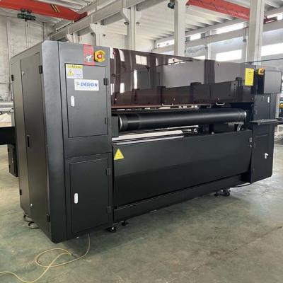 Китай 2.8m Belt Convey Textile Digital Printer Woven Cotton Pigment Digital Printing Machine. 8м ремень конвейерный текстильный цифровой принтер цифровой печатный станок из хлопкового пигмента продается