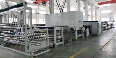 China Industrial Digital Printing Line 4 Meters Digital Carpet Printing Machine for sale