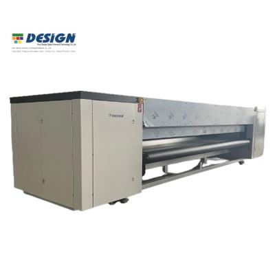 China Big 4m Rug Printer Machine CMYK Digital Cotton Fabric Printing Machine for sale