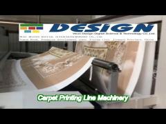 high speed carpet printing machine line home textile rug printer machine