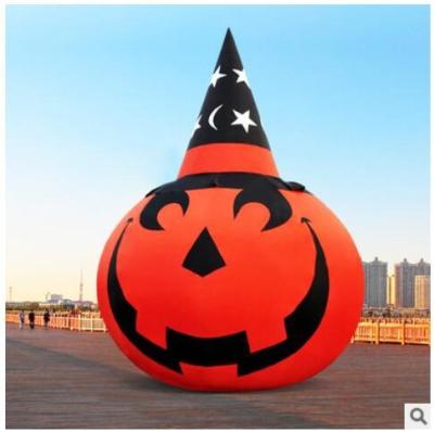 China Adverstising Newest Inflatable Halloween Ghost Inflatable Pumpkin For Halloween Decorations for sale