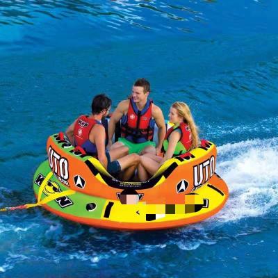 China High Quality Thick Durable Event Water Inflatable Sofa Boat / Inflatable Tow Boat for sale