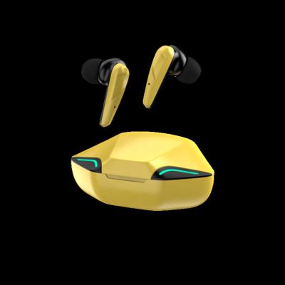 China In-ear TWS Earbuds Low-latency Gaming Headset 360 Degree Stereo Yellow Sound Wireless Earphone With MIC for sale