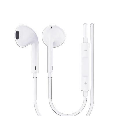 China Half-In-Ear Stereo Headset With Mic Wired Headphones Hands Free Game 3.5mm Headphones Earbuds for sale