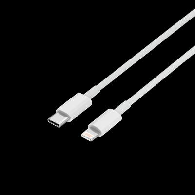 China Original Wholesale 1m Mobile Phone USB Cable Type C To Light Up 8 Pin 20W PD Cable 3A Fast Charging Cable For iPhone 12 13 for sale