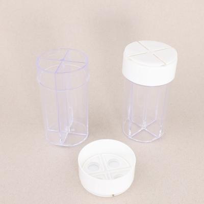 China Factory Direct Sale 4 Compartment Sustainable Food Storage Container Jar Kitchen Storage Jars for sale