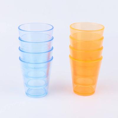 China Wholesale Clear Color Good Quality Customized 2.0oz Glass Shot Glass Deep Matched Plastic Shot Glass for sale