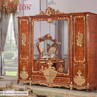 China Adjustable Wardrobe Designs Antique Solid Wood Wardrobe (Other) for sale