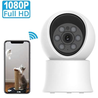 China NIGHT VISION Smart Home Indoor Security Camera HD 1080P Motion Alarm Push App Control Rotation WiFi Instant Camera for sale