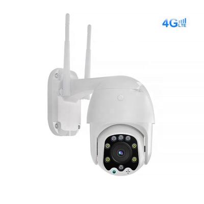 China Camhi 4G NIGHT VISION image 1080P 4G camera full color outdoor waterproof push alarm pro PTZ camera for sale