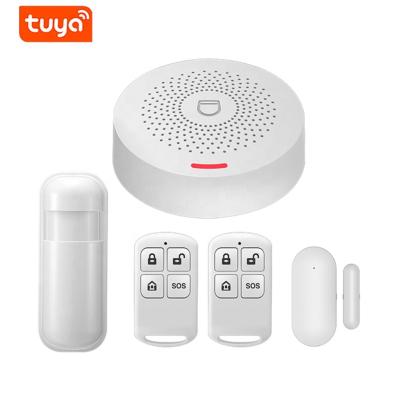 China Wifi Alarm Host WiFi Smart Home Alarm System Remote Control Arm Disarm Time Setting Security Wireless Alarm for sale