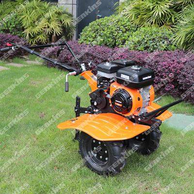 China Factory 7HP Gasoline Mini Power Tiller with 360 Degree Rotating Handle for sale