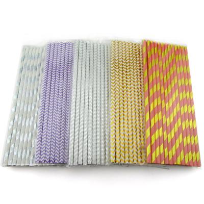 China Drink Eco Disposable Straws Food Grade Biodegradable Design Party Paper Drinking Disposable Straw for sale