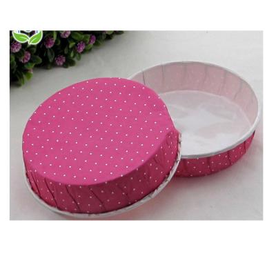 China Wholesale 110gsm disposable PET coated cupcake cases and paper cupcake baking cups for sale