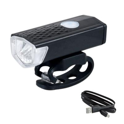 China USB rechargeable bicycle Headlights Waterproof rating bike front light Cycling Equipment bike accessories bicycle Round 30mm for sale