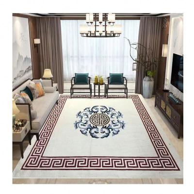 China Washable Silk&Wool Handtufted Luxury Classic Rug Industrial Handmade Customize Rug for sale