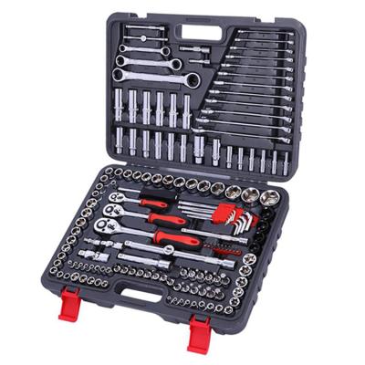 China Bicycle Repairing Tool Kit DIN3120/ISO1174 Hand Socket Wrench Tool 150pcs Socket Set for sale