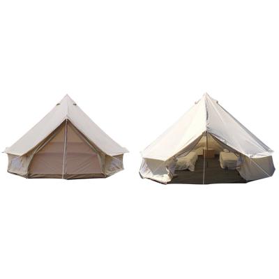 China Camouflage/Field Game Hot Selling Portable Outdoor Large Camping 3M 4M 5M 6M ultralight pyramid tents for sale