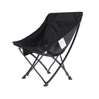 China Modern Custom size Camping Picnic Lightweight Portable Outdoor folding moon chair for sale