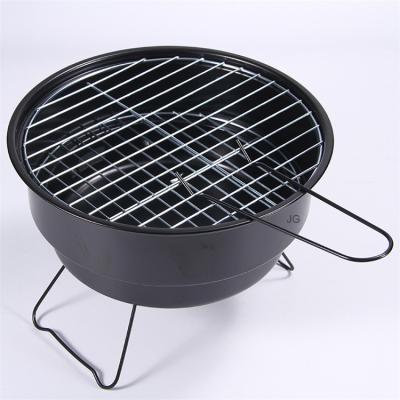 China Easily Assembled Hot selling mini portable outdoor bbq camping cast steel barbecue grills for sale