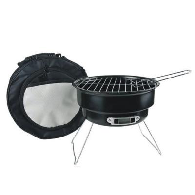 China Easily Assembled Hot sale Party Barbecue shelf Portable Outdoor Camping BBQ Round Grills for sale