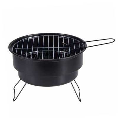 China Easily Assembled Source factory Wholesale portable outdoor Round cast steel barbecue grill for sale