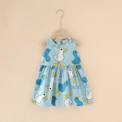 China Plus Size Cotton Girls Skirt 3 Years Summer Baby Girl Sundress Baby Kids Dress Child for sale