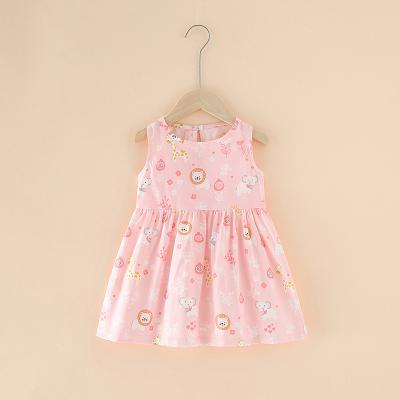 China Children's summer dress baby girl's skirt cotton girls' little girl's dress children's plus size baby 3 years old summer for sale