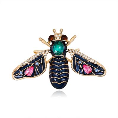 China Fashion personality temperament bee brooch women's brooches alloy brooches soft clothing accessories for sale