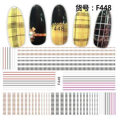 China Eco-friendly Material New Arrivals Mixed 3D Sticker Paper Adhesive Sticker Foil Nail Colorful Fruit Summer Flower Nail Art Decoration for sale