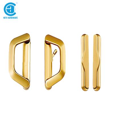 China HOT SALE modern double door handle zinc alloy lock for sliding door for sale