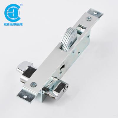 China Hotels Keyi Swing Up Type Bead Bolt Door Mortise Latch Cylinder Lock Aluminum Body for sale