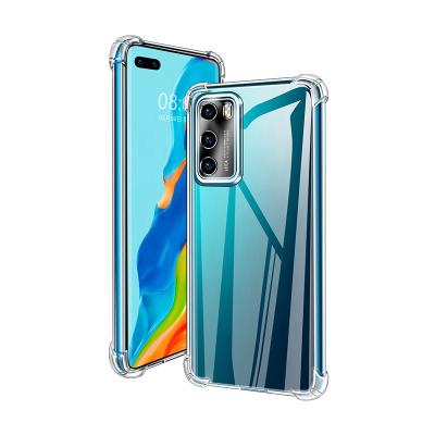 China Glory 50 Four-corner Waterproof Silicone Phone Case P40PRO Thick Airbag All-inclusive Soft Shell 8X Anti-drop for sale