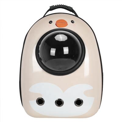 China Cats cat bag space capsule pet bag take out carrier travel bag portable and breathable cat dog petkit for sale