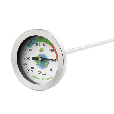 China Compost Soil Thermometer Stainless Steel Food Probe Type Thermometer B1008 for sale