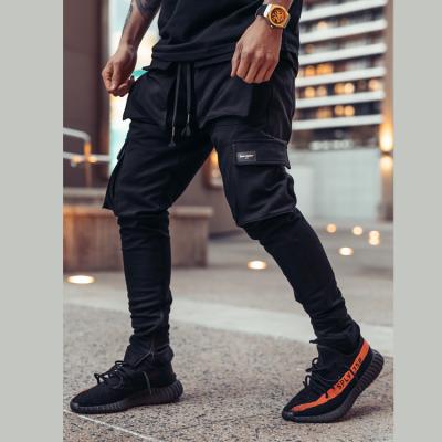 China 2021 New Arrival Streetwear Mens Cargo Duty Pants Anti-wrinkle Slim Fit Cargo Pants for sale