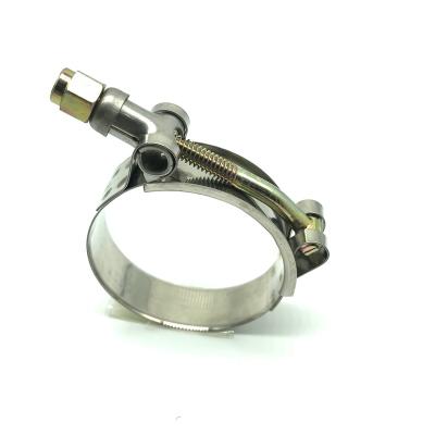 China Stainless Steel T-bolt Flange Pipe T-bolt Flange Compact For Auto Pipe Clamp for sale