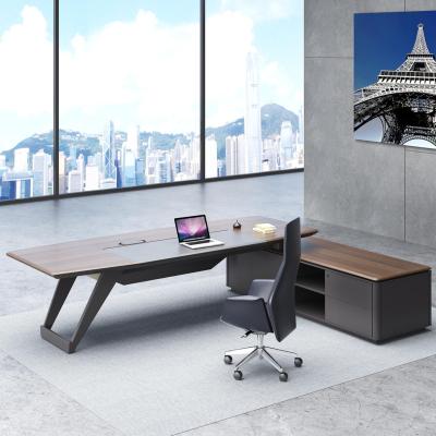 China Modern Chair Executive Luxurious CEO Furniture Design Convertible High End Commercial Desk for sale