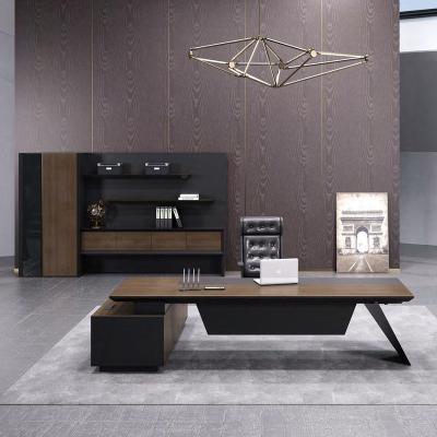 China High end luxury image of executive office table escritorio de mesa oficina de mobiliario modern design chief executive table high level office table quality for sale