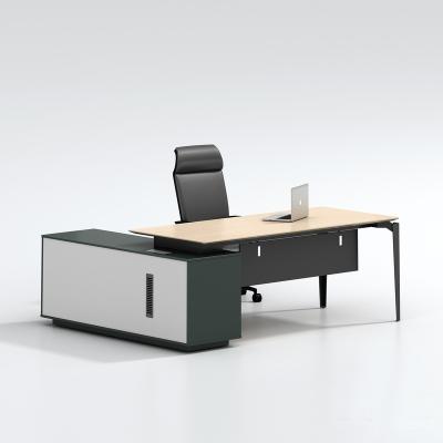 China Economic and Good Quality High Quality Office Furniture 160cm L Form Executive Office Set Desk for sale