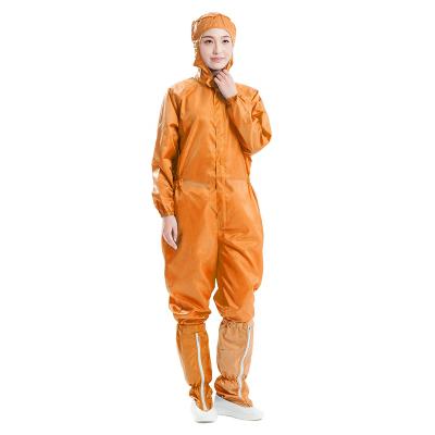 China Hot Selling Unisex Long Sleeves antistatic Work Coveralls Suit esd clothes For Cleanroom for sale