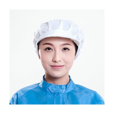 China Factory Promotion Breathable Esd Working Hat Cleanroom Esd Coolie Hat zu verkaufen