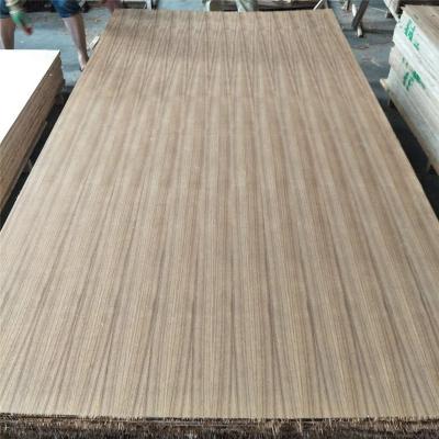 China 2mm Thickness Modern Straight Line MDF Refurbished Board For Decoration for sale