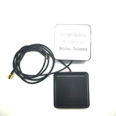 China All Navigation Devices GNSS L1 L5 30dbi GPS Glonass Navigation Magnet Adhesive With RG174 Cable RG174 Fakra SMA Connector Gps Gps Antenna for sale