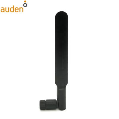 China Devices 3dBi 2.4GHz 5.8GHz Connector Dual Band Rubber Wlan 157mm Stick WIFI SMA External Antenna for sale