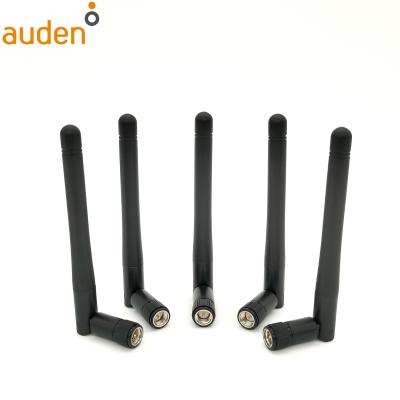 China Wlan Devices 3dBi 5dbi 2.4ghz 5ghz High Gain Dual Band Rubber Swivel Antenna 108mm wifi antenna wifi SMA connector antenna for sale