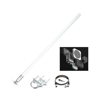 China LoRa Devices 3dbi 4.5dbi 5.8dbi 8dBi LoRa 868MHz 915MHz Outdoor Fiberglass Antenna 915mhz Antenna 868mhz for sale